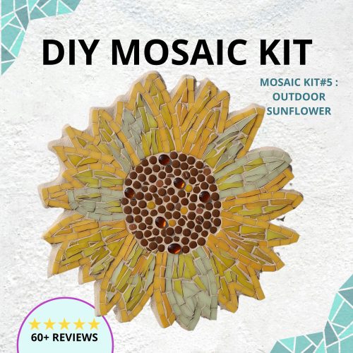 craft kit for adults sunflower design for outdoor use