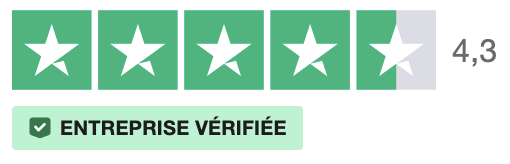 trustpilot rating badge